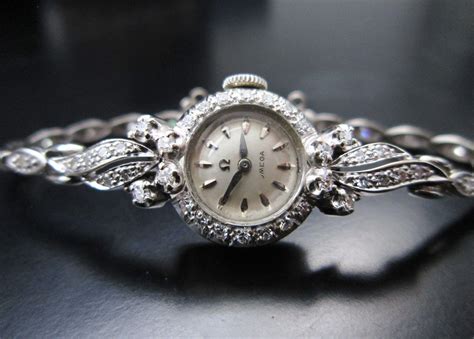 vintage omega watches 1940s luminous numbers|women's vintage omega diamond watches.